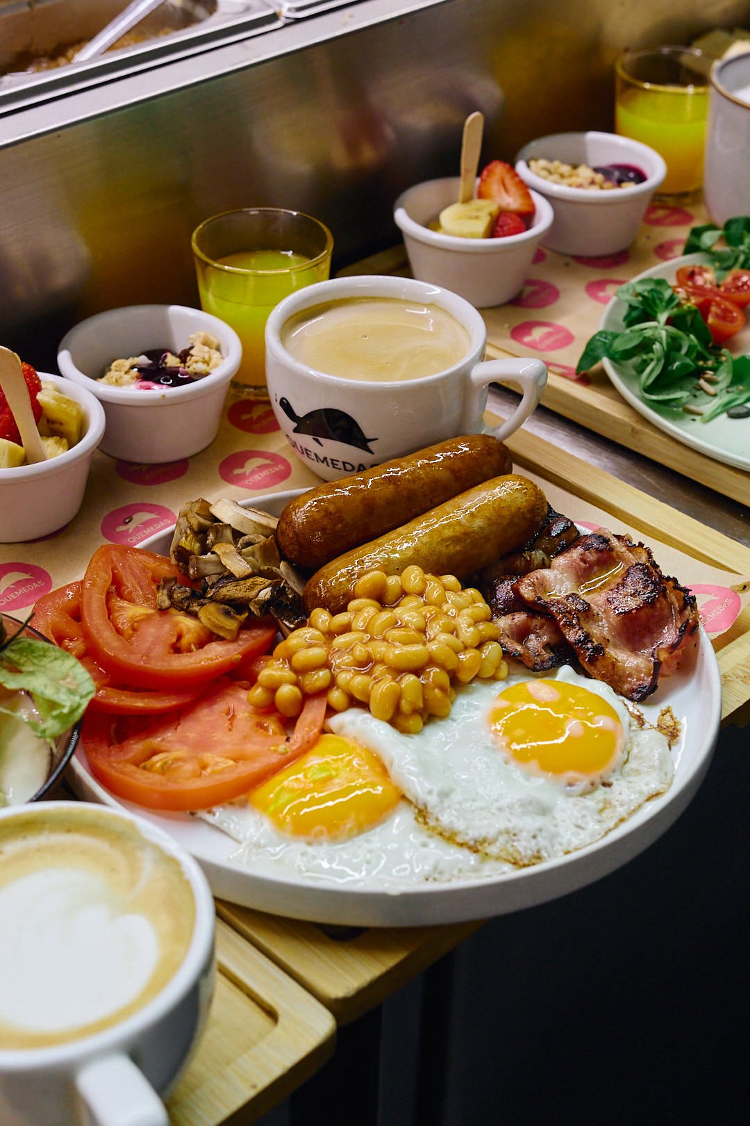 Desayuno completo en Que Me Das